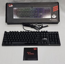 Redragon K552 Mechanical Gaming Keyboard RGB LED Rainbow Backlit Wired Keyboard