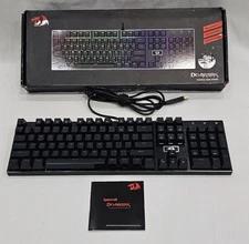 Redragon K552 Mechanical Gaming Keyboard RGB LED Rainbow Backlit Wired Keyboard