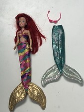 Vintage Disney The Little Mermaid Ariel 10" Doll Tyco 1990s Animation Film