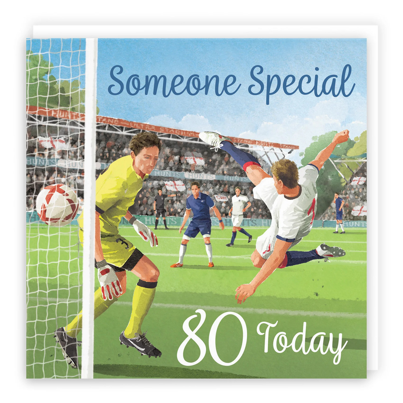 80th Someone Special Football Birthday Card Milo's Gallery
