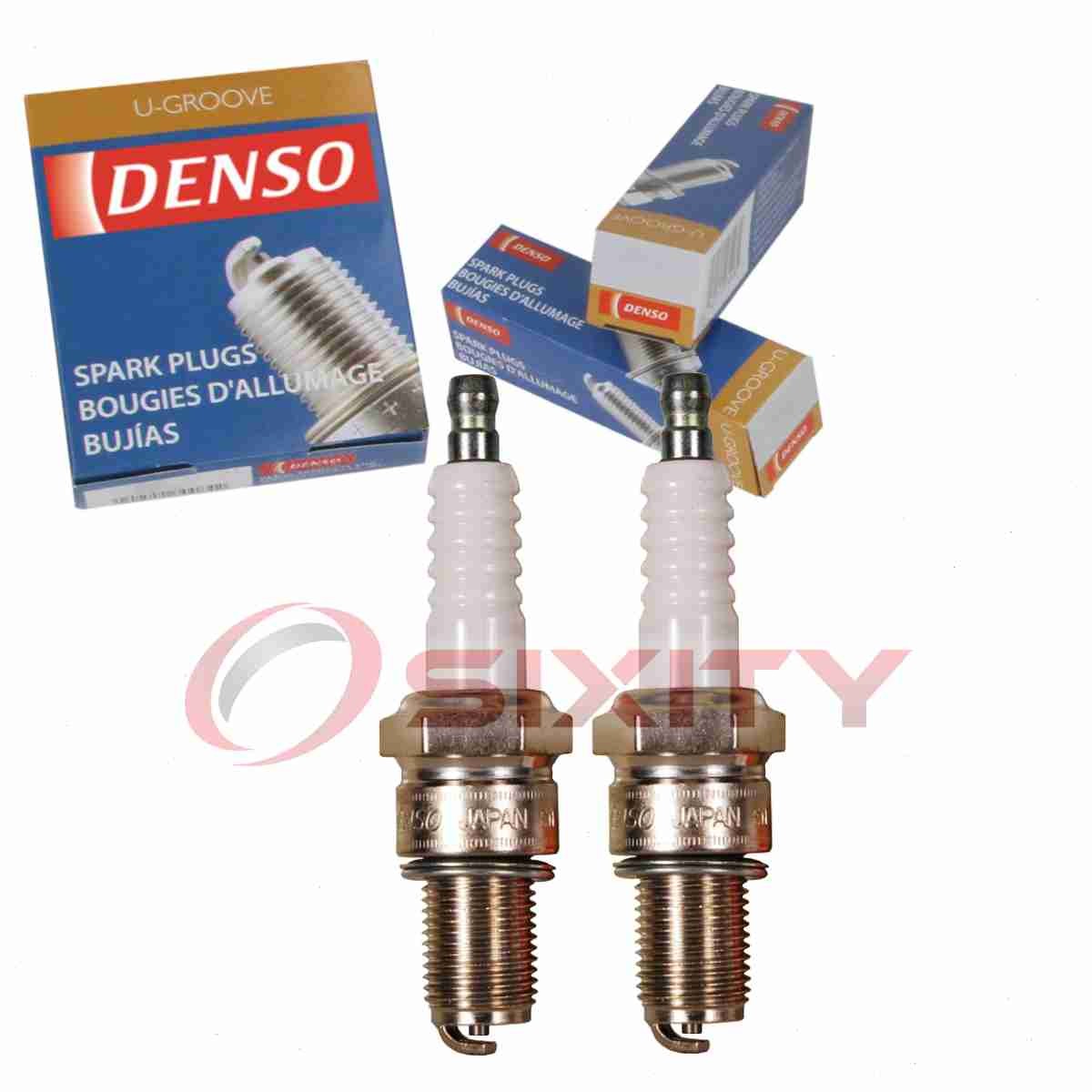 2 pc DENSO 3093 Standard U-Groove Spark Plugs for W22ES-U 4091 1111 Ignition mz
