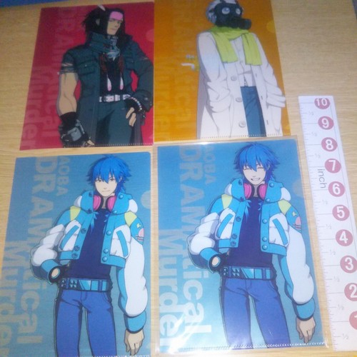 A73421 DRAMAtical Murder / Nitro+ Chiral / A5size Mini Clear file 18pcs set - Picture 2 of 6