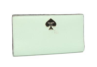 Kate Spade New York Womens Leroy Street Stacy Mint Mojito Wallet L4203 