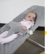 Childhome Jersey Fabric Grey Baby Bouncer Seat Cover