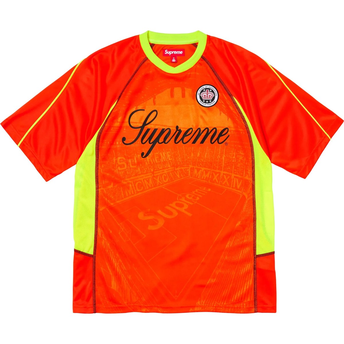 Supreme Jacquard Soccer Jersey Black Orange Blue 3colors | eBay Supreme Jacquard Soccer Jersey Black Orange Blue 3colors | eBay