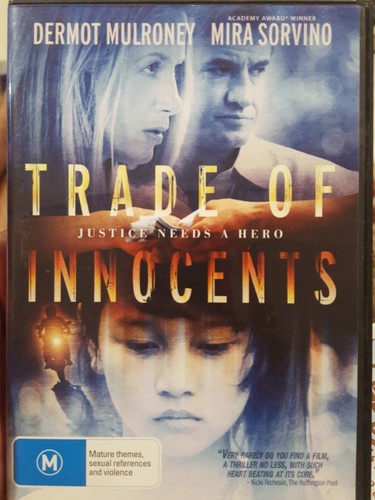 TRADE OF INNOCENTS RARE DVD DERMOT MULRONEY & MIRA SORVINO FILM SEX SLAVE FILM - 第 1/3 張圖片