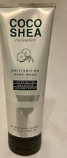 1 Bath  Body Works Coco Shea CUCUMBER Moisturizing Body Wash 10 fl oz New