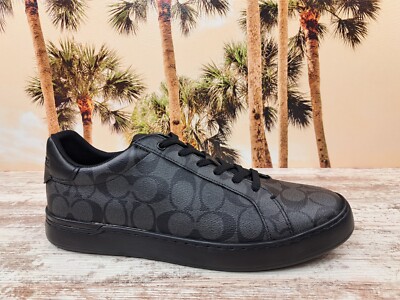 【COACH】 ダッフル　黒　Mサイズ Coach - Brandclub - Coach Men's Lowline Leather Low Top