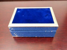 ROLEX Vintage Box   Blue velvet box 50s - 60s