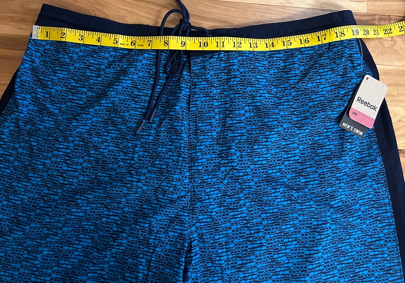 Reebok Men’s Swimsuit XXL 9” Inseam NWT eBay