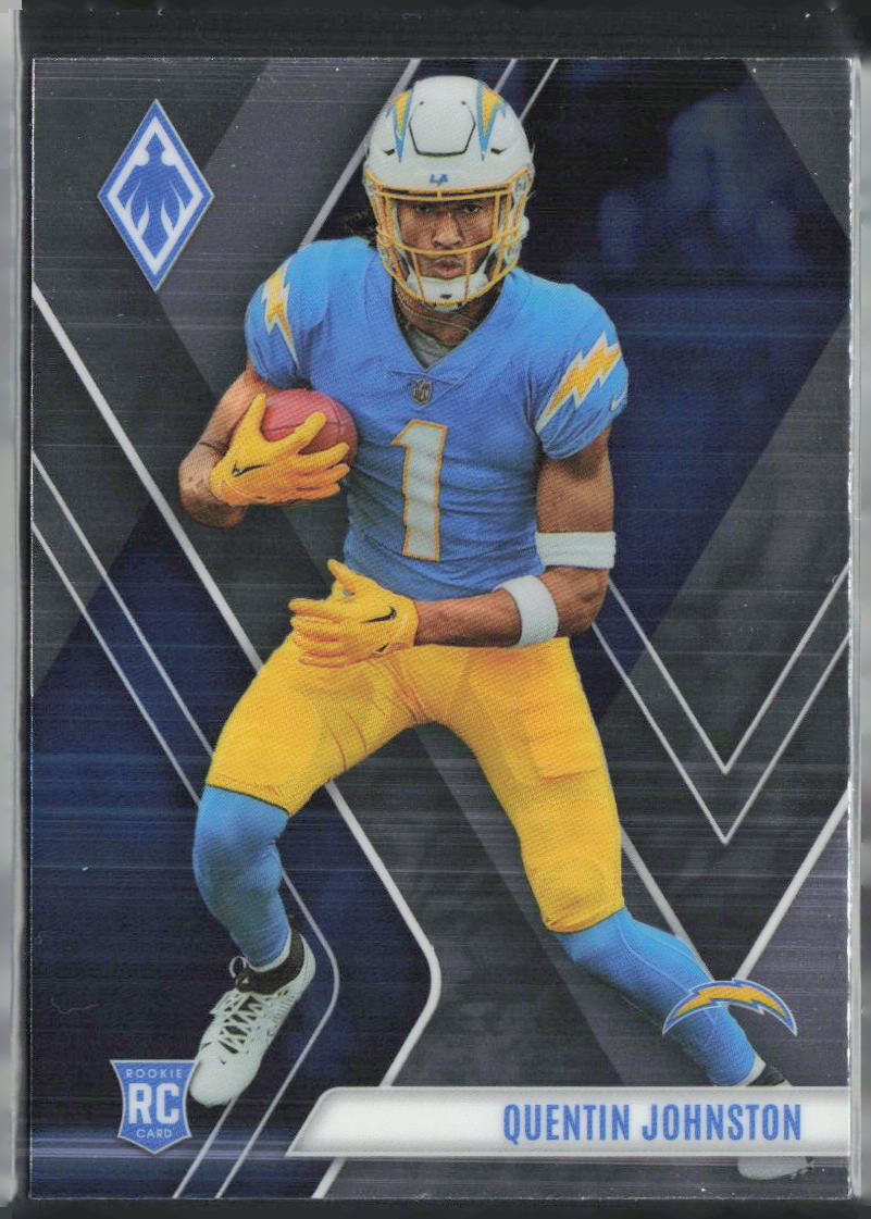 2023 Panini Phoenix #107 Quentin Johnston Rookie Los Angeles Chargers RC
