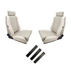 <!--F#f_0-->Autotecnica Seat Beige Scheel Style Kit VK or VL Commodore HDT Pair W/Adapters<!--F/-->