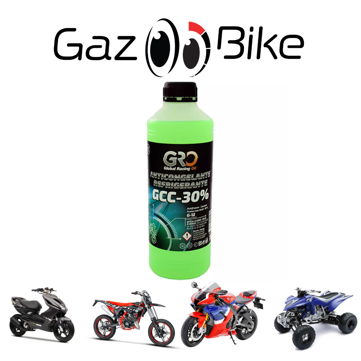 Liquide de refroidissement GCC-30 quad moto scooter 4L