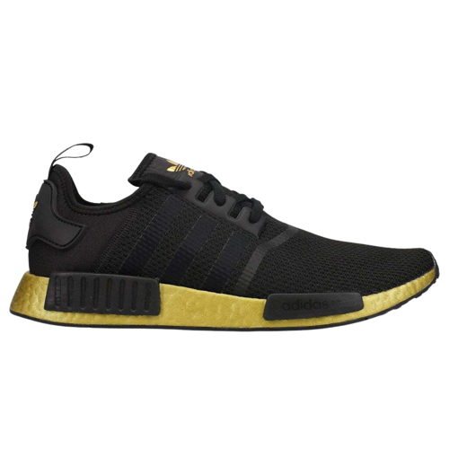 adidas NMD_R1 STLT Primeknit Black Gold Metallic