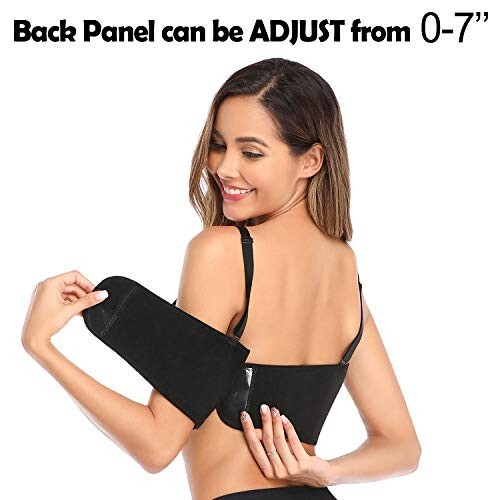 Hands-Free Pumping Bra, Nursing Bra, Wireless, Adjustable Zipper Breastfeeding L - Picture 4 of 7