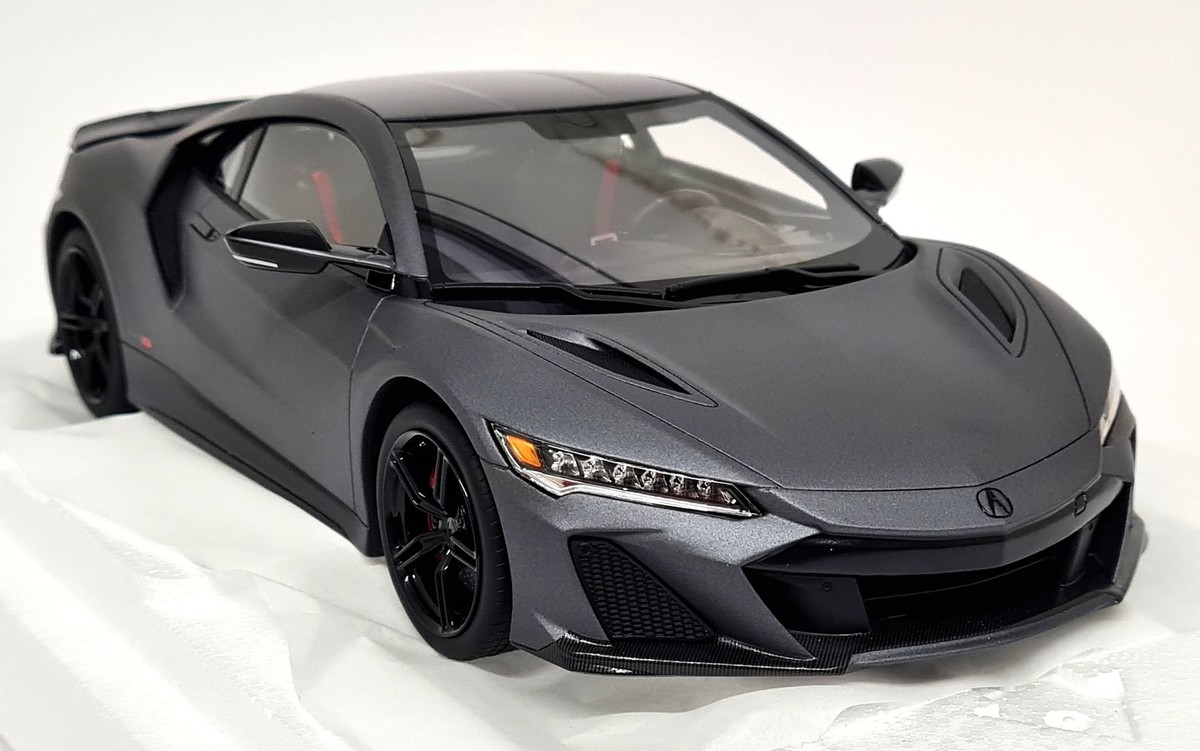 ミニカー TOP SPEED 1:18 SCALE RESIN MOOL TS0312 TopSpeed 1/18 Acura NSX Type S 2022 Gotham Grey Matt Resin