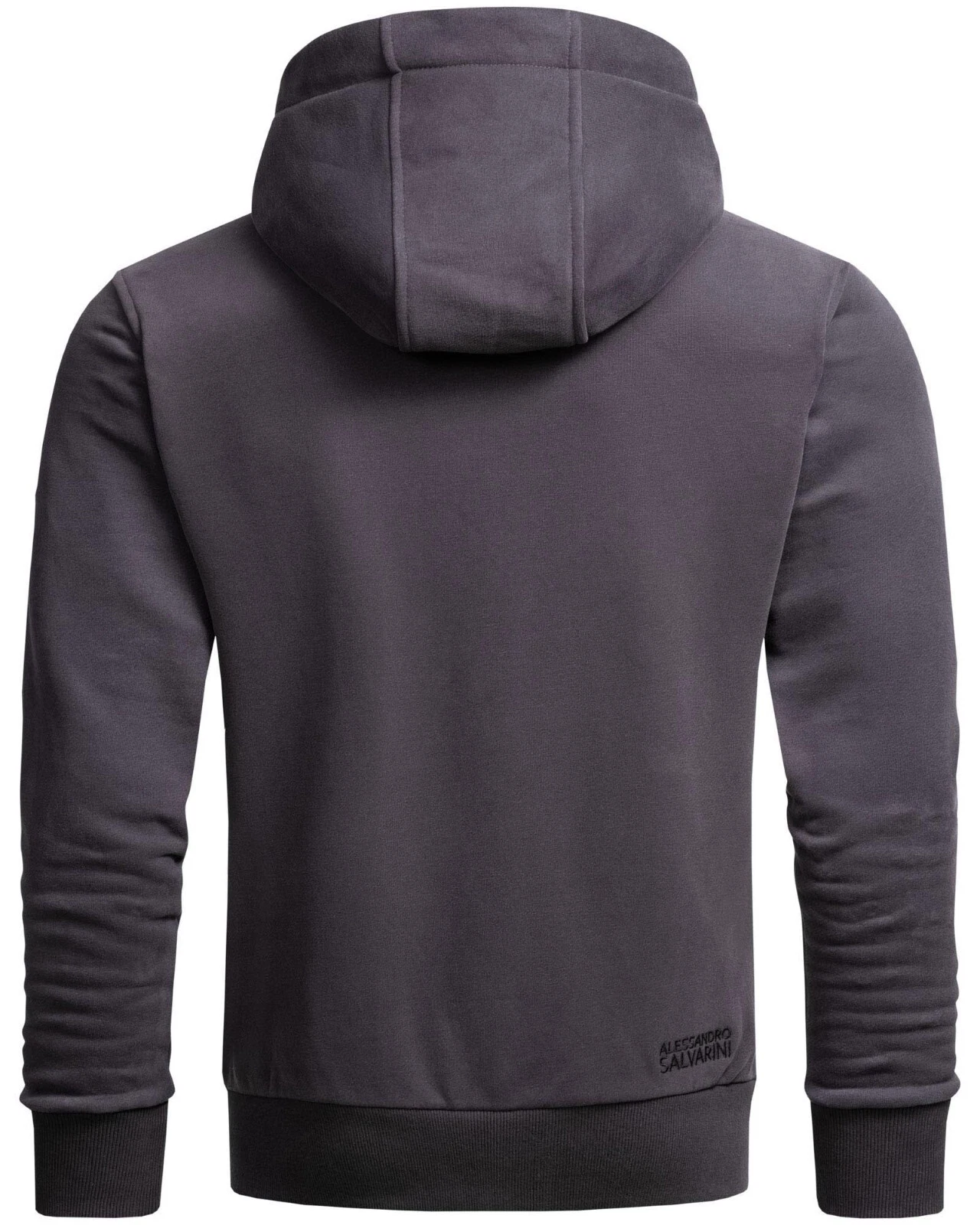 SACAI Felpa uomo con cappuccio felpa antracite S P65 R19 B