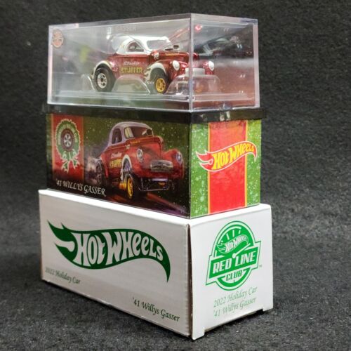Hot Wheels RLC 2022 Holiday Car '41 Willys Gasser - Picture 3 of 4