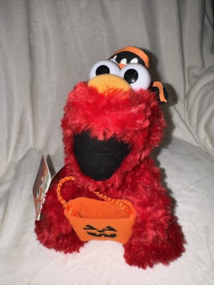 ELMO Animated Halloween DanDee Bounces Talks Party Started Music Sesame Street