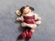 Walt DIsney Store Mickey Mouse King Arthur Bean Bag Toy NWT