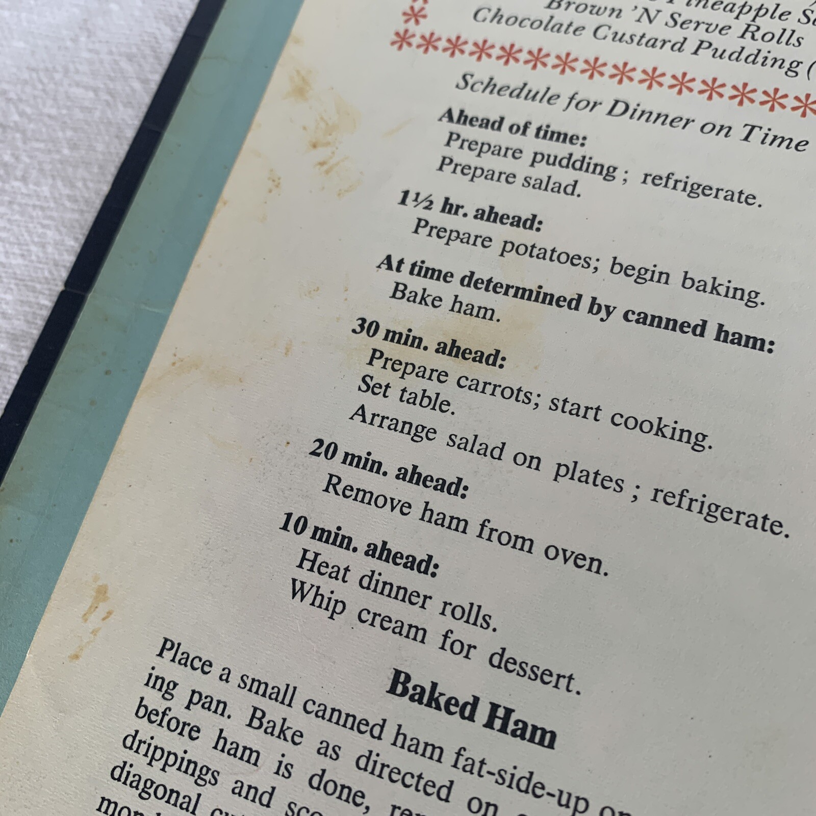 Vtg 1964 Betty Crockers New Dinner for Two Cookbook 1st Ed 1st Print Spiral READ