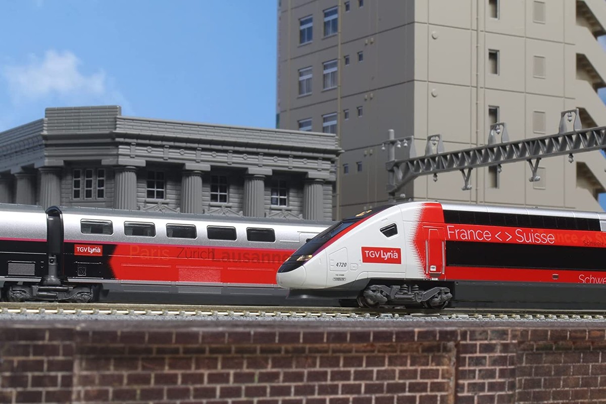 KATO 10-1762 TGV Lyria Euroduplex 10 Car Set N Scale Gauge
