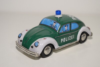 Volkswagen Beetle POLIZEI ミニカー A79 1:50K TOYS JAPAN BX-127 VW VOLKSWAGEN BEETLE BEETLE POLICE