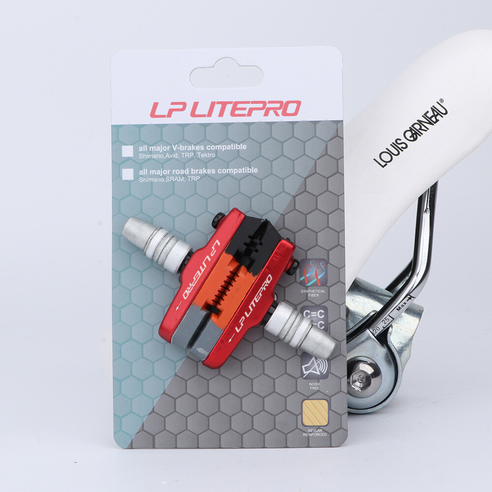 Pairs V Brake Blocks Cycle Bike Bicycle MTB Blocks Pads Shoes for Dahon  bikes