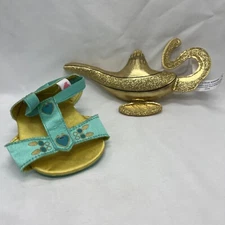 Build A Bear BAB genie Aladdin Replacement Heel Shoe  Lamp Bundle One Shoe Only