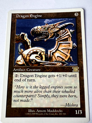MTG Magic The Gathering Sixth Edition Dragon Engine Rare LP