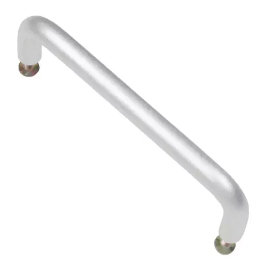 D Pull Handle 229mm Aluminium  SAA George Boyd With Fixings