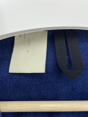 N. Hoolywood x Mister Hollywood Indigo Dyed Trench size 40