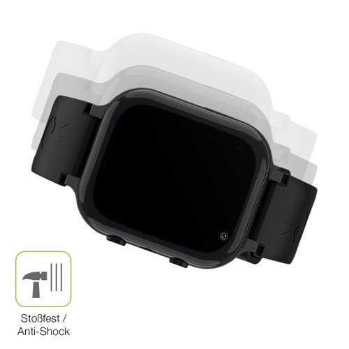 2x Full Cover Schutzfolie matt für Ruopoem Smartwatch Kinder Panzerfolie - Zdjęcie 4 z 7