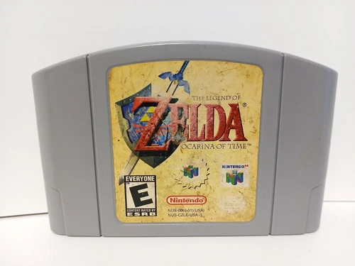 Legend of Zelda: Ocarina of Time (Nintendo 64, 1996) Authentic! Tested N64