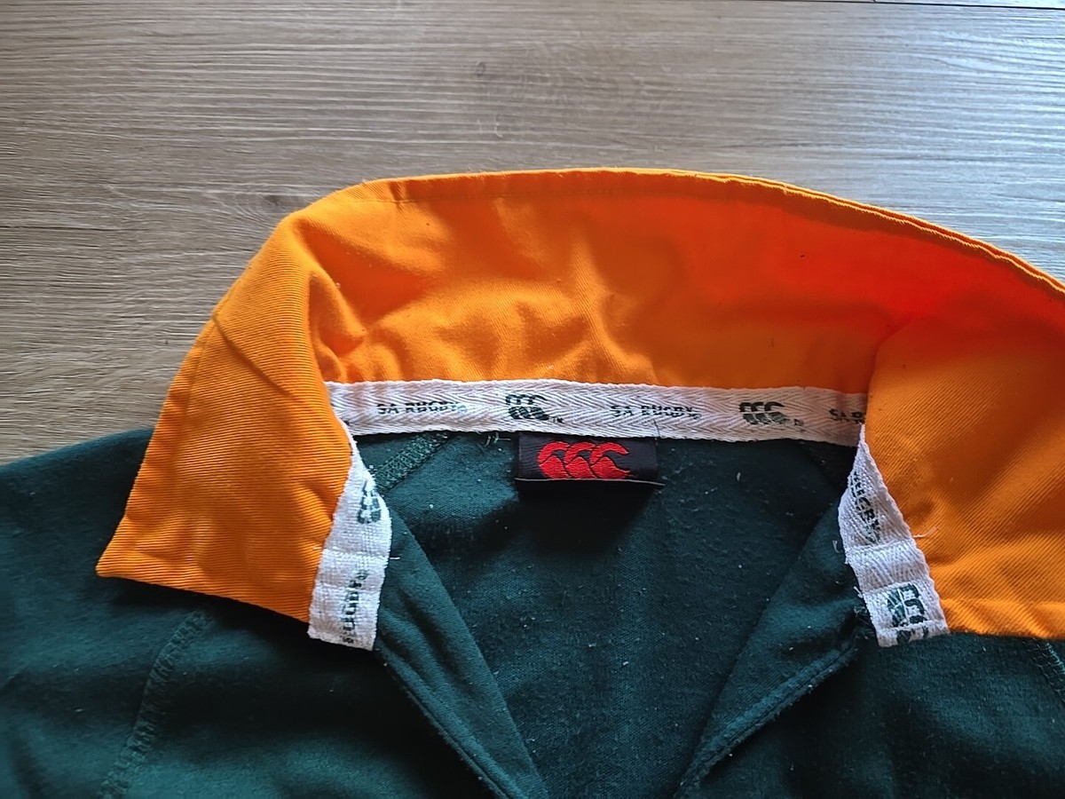 Maillot De Rugby Vintage Afrique Du Sud Springboks Canterbury - Taille 14 Homme