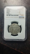 (1599-1625) Emden Germany 5 Stuber Enno III NGC MS64 Top Pop 1/0 Finer      2351