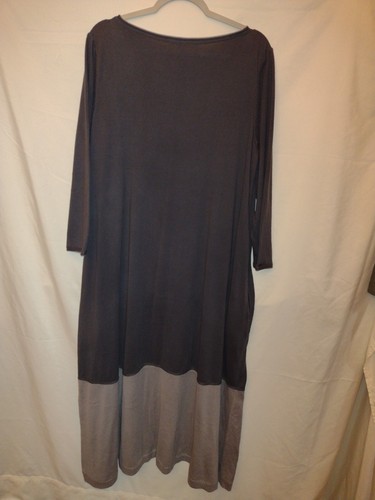 Carina Hildebrandt Lightweight Long Flare Base Stripe Dress MSRP $750 Size 3  - Picture 10 of 19