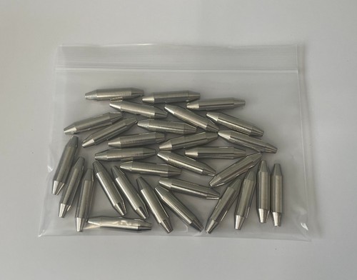 10, 30, 100 Pack Lure Body 7/16 oz Musky/Pike Bucktail Inline Spinner Lure Parts - 第 24/29 張圖片