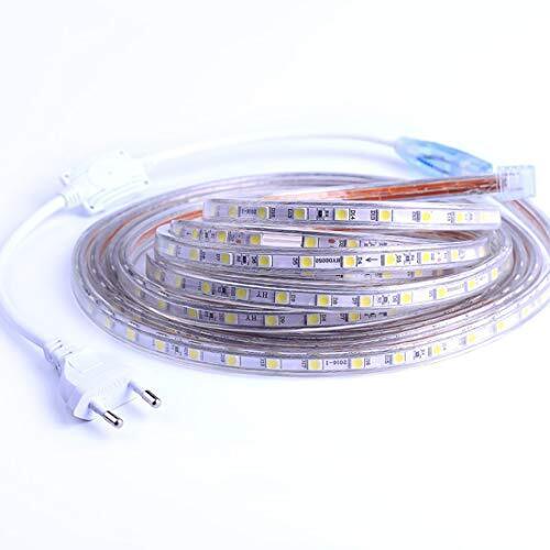 Image of Striscia a LED  striscia LED  luminosa fascia LED 220 V  5050 IP65  impermeabile