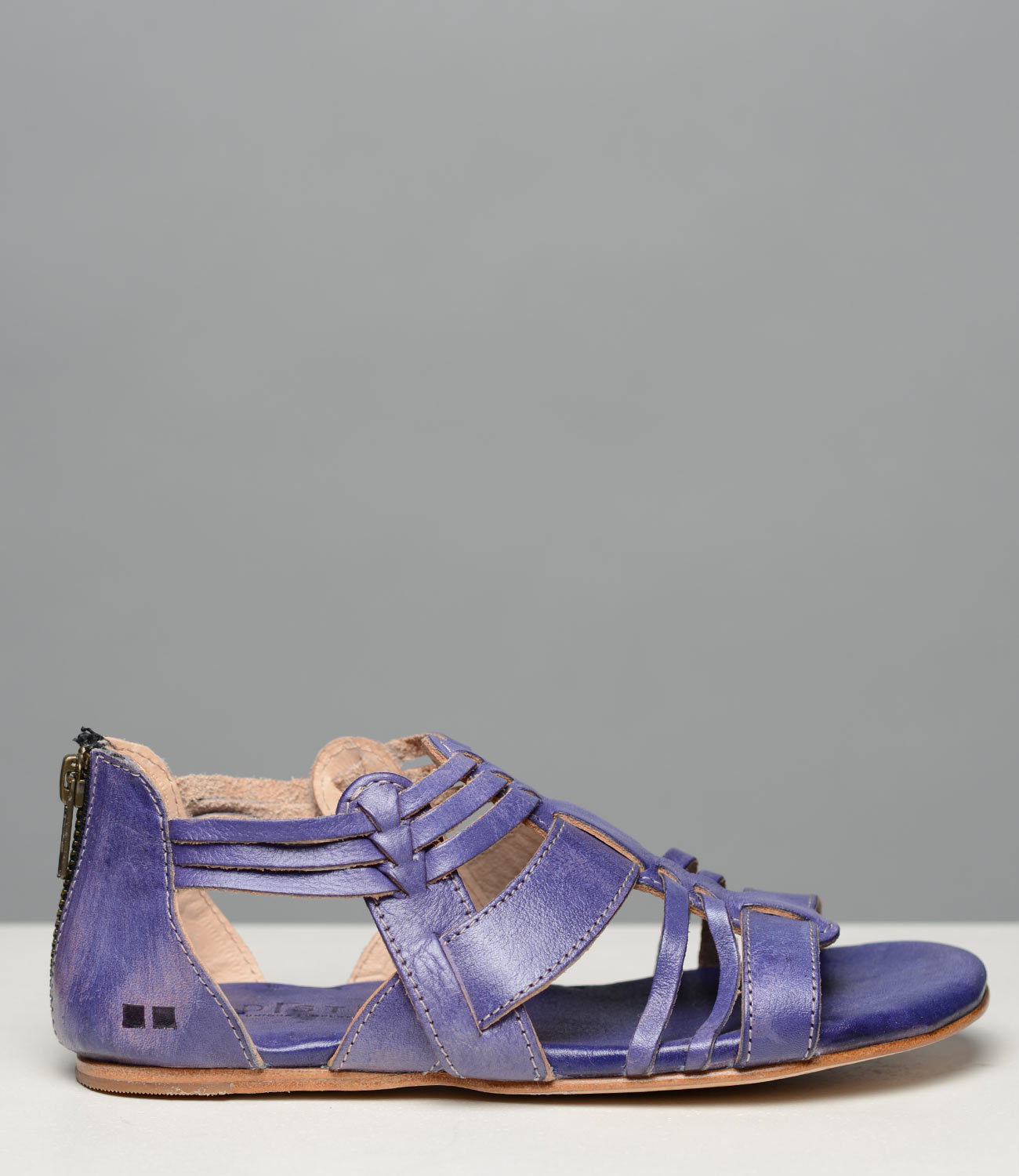 Letto Stu Cara Viola Color Cuoio Sandalo in pelle Donna Intera Misure 6-11 / Letto Stu Cara Cara Stu Viola Color Cuoio Sandalo in pelle Donna Intera Misure 6-11 / 114834
