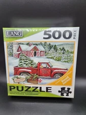NEW Jigsaw Puzzles 500 Pieces, Blessed Journeys Christmas Puzzle BY LANG