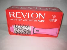 Pink Revlon One-Step Volumizer Plus Hot Air Brush and Hair Dryer