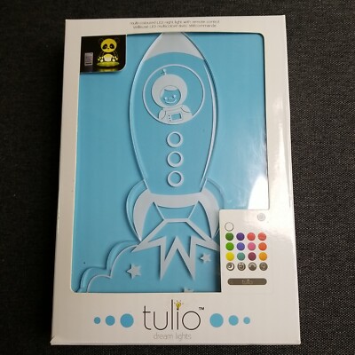 Tulio Dream Light Rocket Ship LED Night Light with Remote Control TUL1010