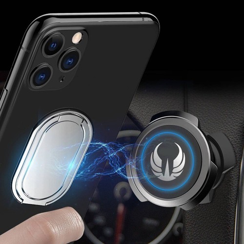 Silver Adjustable Mount Stand Foldable Phone Holder 360 Rotation Kickstand NEW - 第 8/8 張圖片