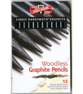 Koh-I-Noor Progresso Woodless Graphite Pencil Set, 12 ct