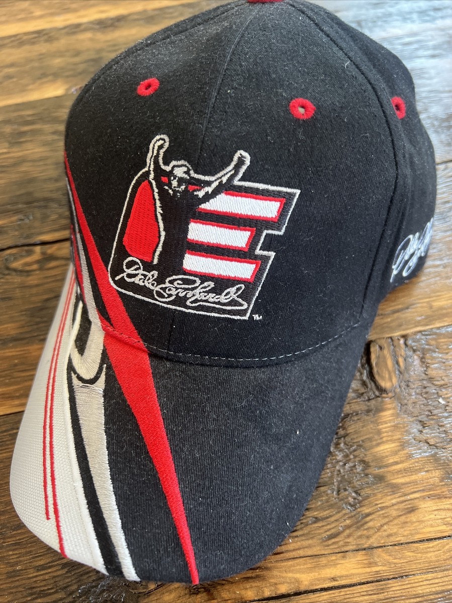 RARE! DALE EARNHARDT Sr Cap! Embroidered Black & Red! | eBay
