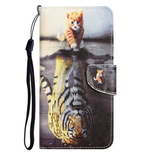 Flower Animal Pattern PU Leather Wallet Flip Case For iPhone 14 Plus 13 Pro Max - Picture 12 of 28