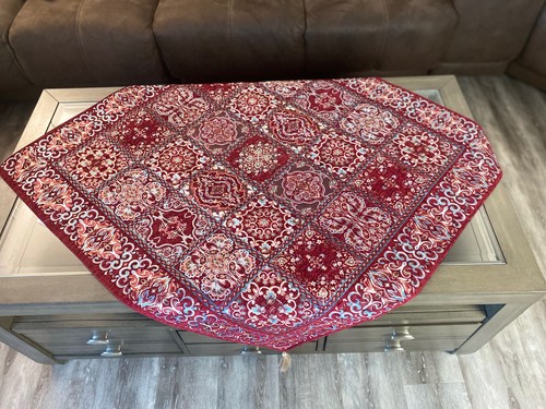 Mantel Patrones de Mosaico Árabe Medio Oriente Antiguo Árabe Oriental 38 In - Imagen 3 de 8