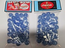 2 BAGS OF COCA COLA / BETTY BOOP PROMO MARBLES