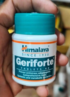 6 PC x Himalaya GERIFORTE 60 Tablets Antistress with antioxidants FREE SHIP